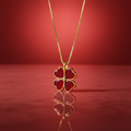The Red Clover Necklace (Limited Edition)